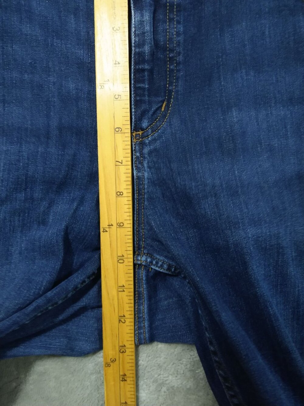 Duluth Trading Jeans Womens 18Wx31 Blue Denim Duluthflex Daily Bootcut Stretch - Picture 4 of 10